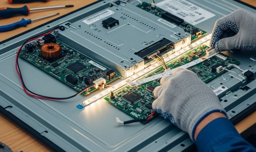 afyon tv ekran değişimi